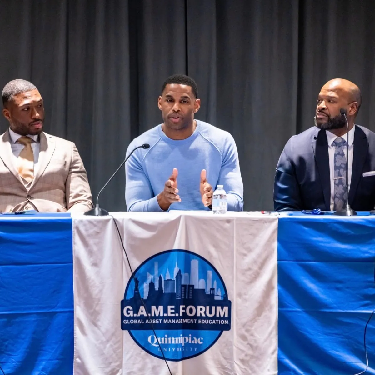 Marques Colston at the G.A.M.E. Forum